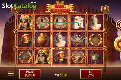 Скрин4. Hail Caesar слот