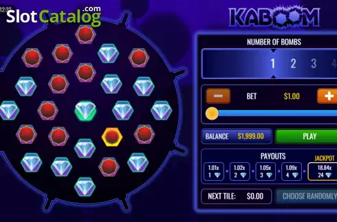 Скрин2. Kaboom! (Rival Gaming) слот