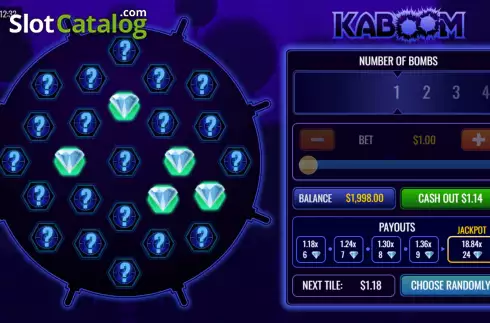 Скрин3. Kaboom! (Rival Gaming) слот