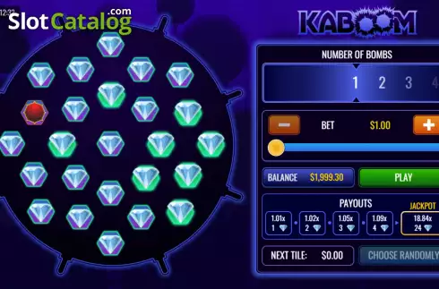 Скрин4. Kaboom! (Rival Gaming) слот