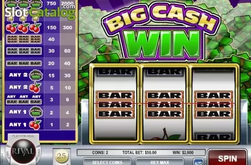 Скрин4. Big Cash Win слот