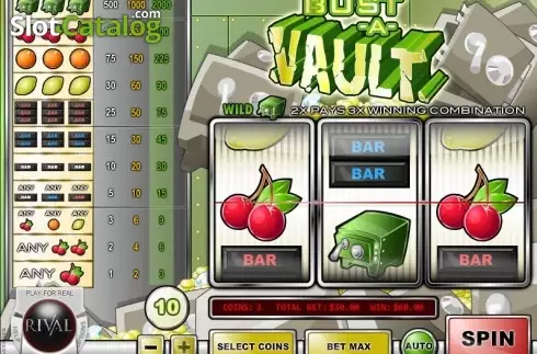 Скрин3. Bust a Vault (Rival Gaming) слот