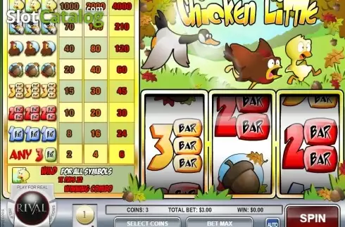 Скрин2. Chicken Little слот