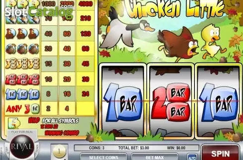 Скрин3. Chicken Little слот