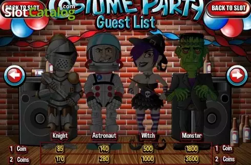 Скрин3. Costume Party слот