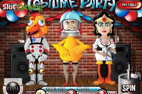 Скрин4. Costume Party слот