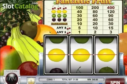 Скрин5. Fantastic Fruit Machine слот