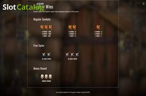 Скрин4. Heroes Realm слот
