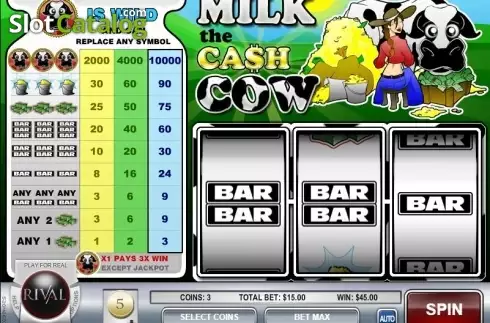 Скрин3. Milk the Cash Cow слот