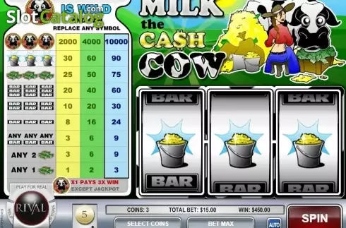 Скрин4. Milk the Cash Cow слот