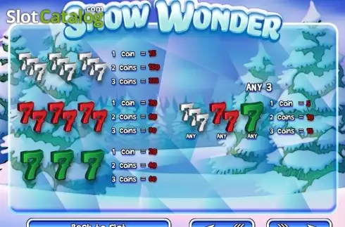 Скрин3. Snow Wonder слот