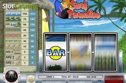 Скрин2. Surf Paradise слот