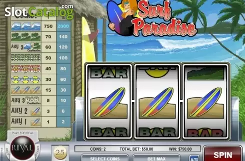 Скрин4. Surf Paradise слот