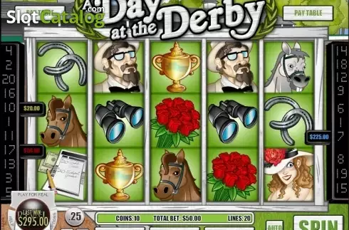 Скрин4. A Day at the Derby слот