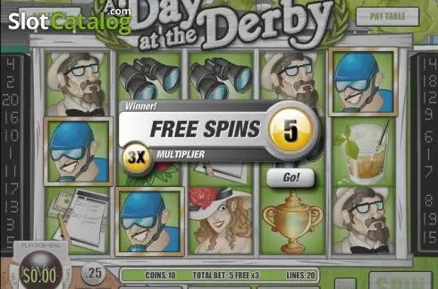 Скрин5. A Day at the Derby слот