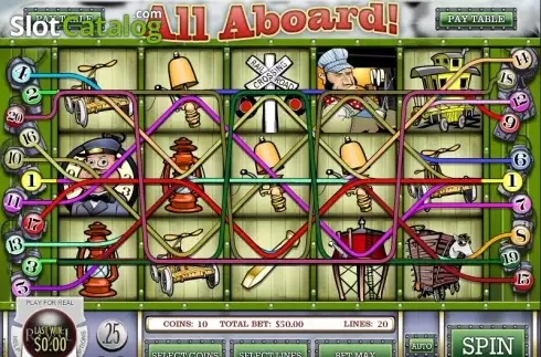 Скрин3. All Aboard слот
