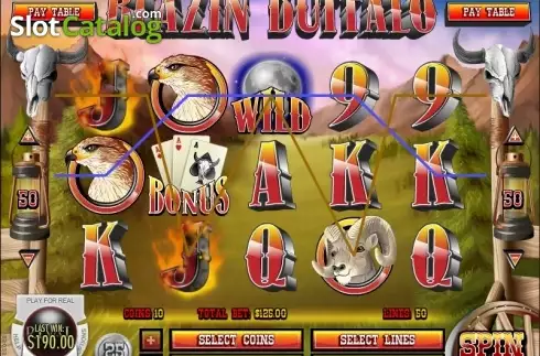 Скрин7. Blazin' Buffalo слот