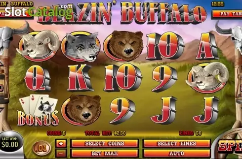 Скрин6. Blazin' Buffalo слот