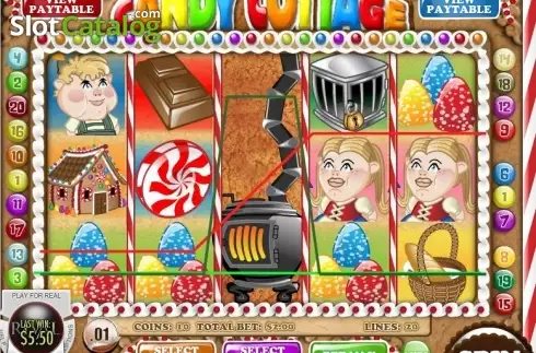 Скрин5. Candy Cottage слот