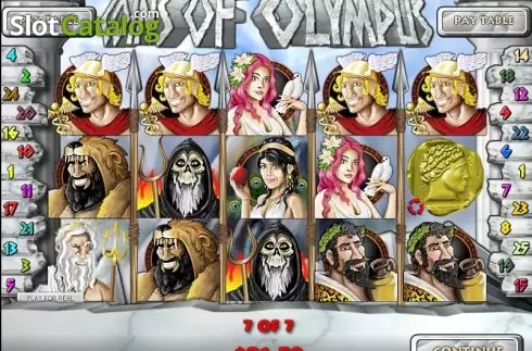 Скрин7. Coins of Olympus слот
