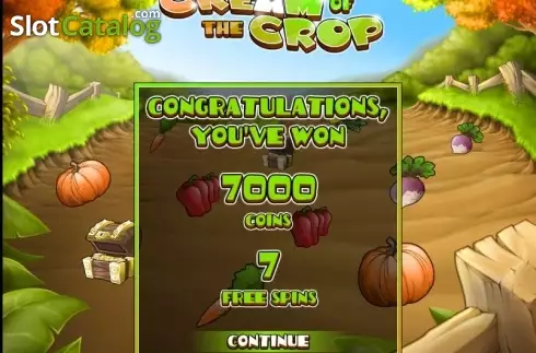 Скрин9. Cream of the Crop слот