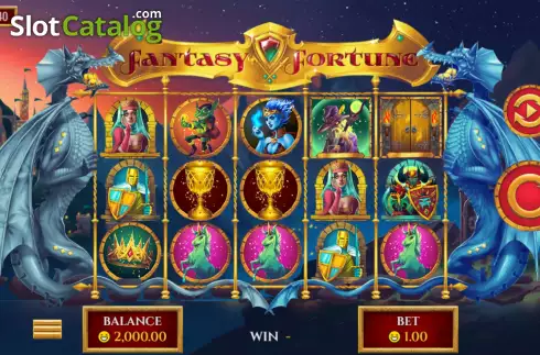 Скрин2. Fantasy Fortune (Rival Gaming) слот