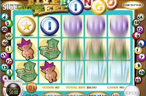Скрин5. Five Reel Bingo слот
