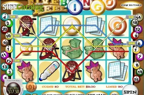 Скрин6. Five Reel Bingo слот