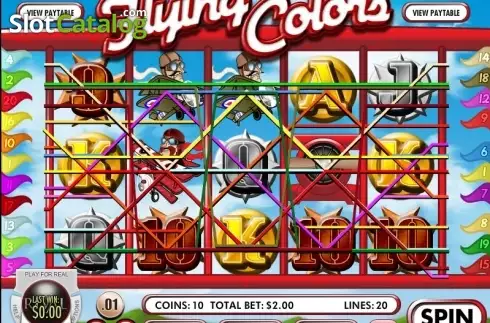 Скрин3. Flying Colors слот