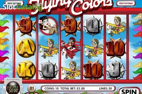 Скрин4. Flying Colors слот