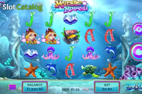 Скрин5. Majestic Mermaid слот