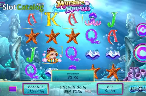 Скрин6. Majestic Mermaid слот