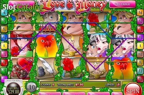 Скрин5. For Love and Money слот
