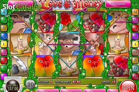 Скрин6. For Love and Money слот