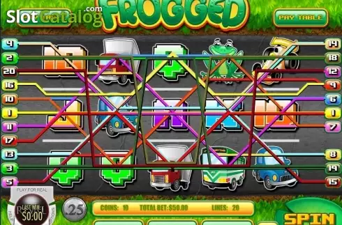 Скрин6. Frogged слот