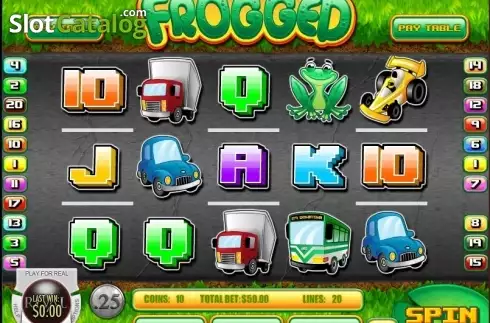 Скрин7. Frogged слот