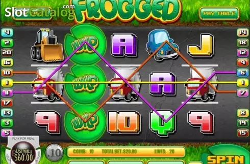 Скрин8. Frogged слот