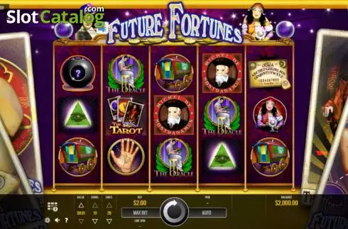 Скрин2. Future Fortunes слот