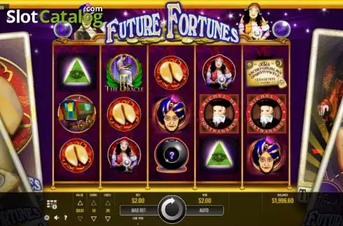 Скрин4. Future Fortunes слот