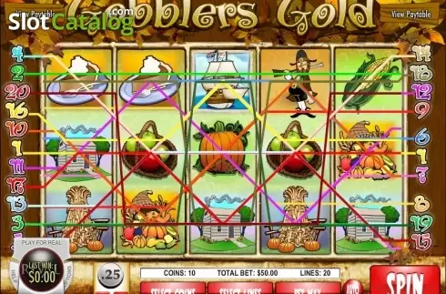 Скрин3. Gobblers Gold слот