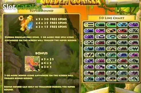 Скрин4. Golden Gorilla слот
