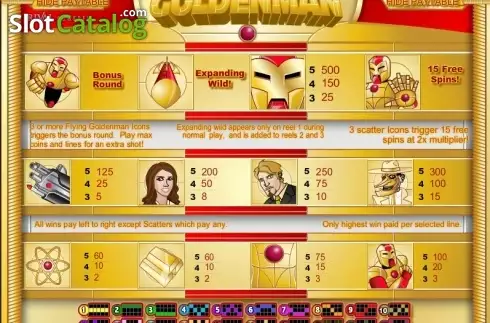 Скрин2. Goldenman слот