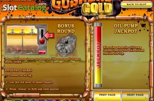 Скрин4. Gushers Gold слот