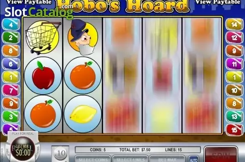 Скрин4. Hobo's Hoard слот