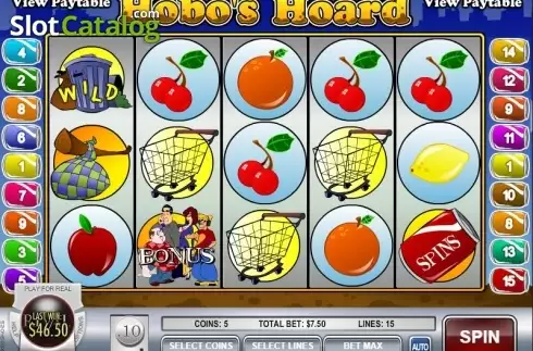 Скрин6. Hobo's Hoard слот