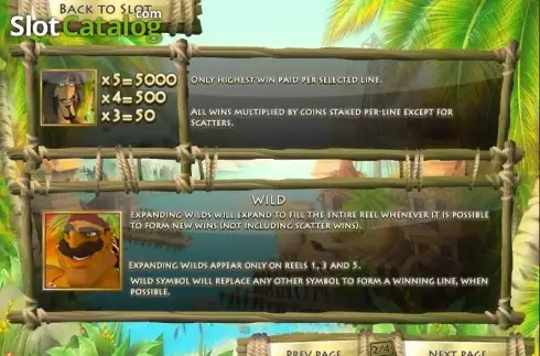 Скрин3. Jolly Roger's Jackpot слот