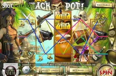 Скрин7. Jolly Roger's Jackpot слот
