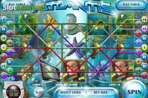 Скрин4. Lost Secret of Atlantis слот
