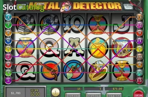 Скрин3. Metal Detector слот