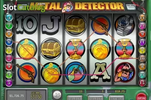 Скрин5. Metal Detector слот